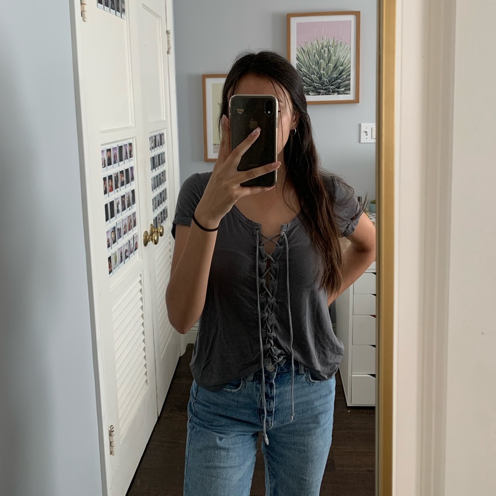 American Eagle Crop Top